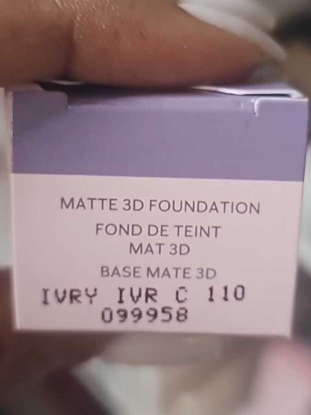 Mary Kay TimeWise Matte 3D Foundation Ivory C 110 Full Size